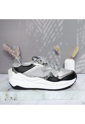 Tenis Para Mujer TAC953 NEGRO X PLATA ZAVATTY