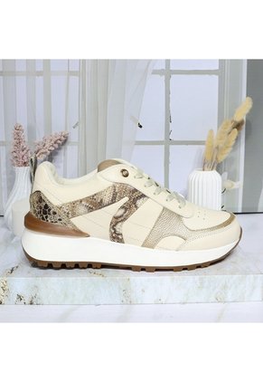 Tenis Para Mujer TAC952 TALCOXDORADOXFOLIA ZAVATTY