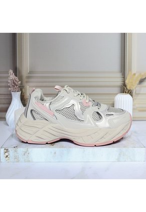 Tenis Para Mujer 124-Z329 GRIS X ROSA ZAVATTY