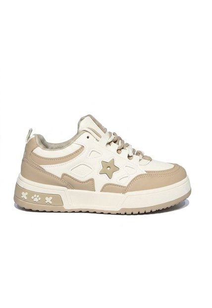 Tenis Para Mujer KF09-Z477 BLANCO X BEIGE ZAVATTY