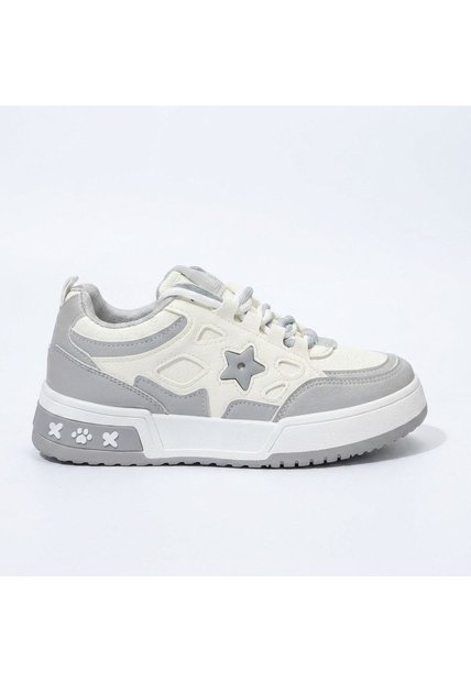 Tenis Para Mujer KF09-Z477 BLANCOX GRIS ZAVATTY