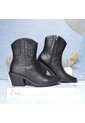 Bota Para Mujer 2581-Z22 NEGRO BORDADA ZAVATTY de Zavatty