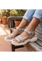 Sandalia Plana Para Mujer 9034-Z83 GUAYABA ZAVATTY de Zavatty