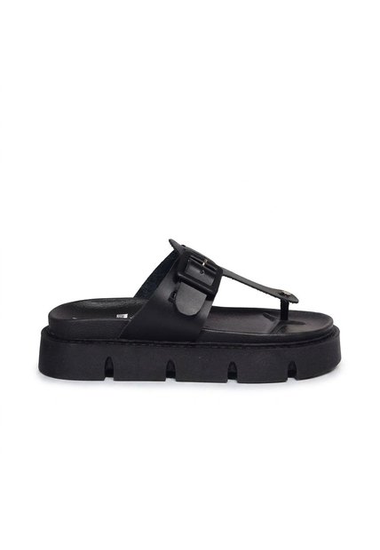 Sandalia Plana Para Mujer K068-Z111 NEGRO ZAVATTY