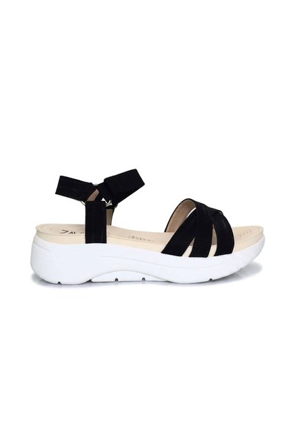 Sandalia Plana Para Mujer 9037-Z83 NEGRO ZAVATTY
