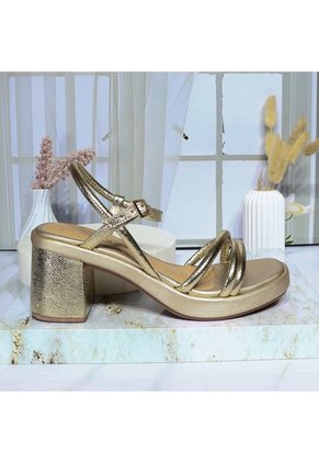 Sandalia Para Mujer V747-Z84 CHAMPAÑA ZAVATTY