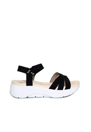 Sandalia Plana Para Mujer 9037-Z83 NEGRO ZAVATTY