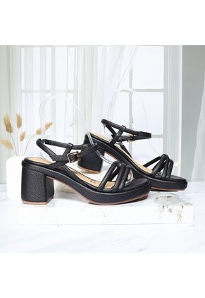 Sandalia Para Mujer V747-Z84 NEGRO ZAVATTY