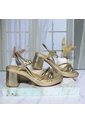 Sandalia Para Mujer V747-Z84 CHAMPAÑA ZAVATTY de Zavatty
