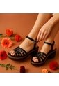 Sandalia Para Mujer 6334-Z06 NEGRO CUERO ZAVATTY de Zavatty