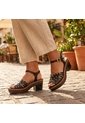 Sandalia Para Mujer 6334-Z06 ORO CUERO ZAVATTY de Zavatty