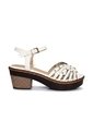 Sandalia Para Mujer 6334-Z06 TALCO CUERO ZAVATTY de Zavatty