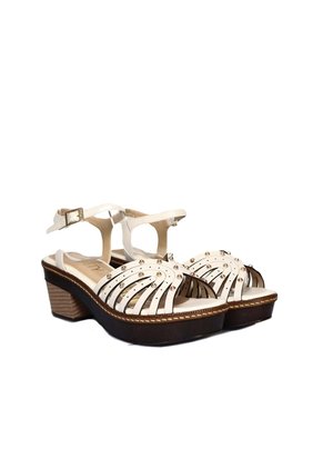 Sandalia Para Mujer 6334-Z06 TALCO CUERO ZAVATTY