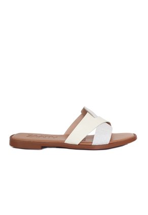 Sandalia Plana Para Mujer 23C10-Z19 LUNA X FOLIA CUERO ZAVATTY