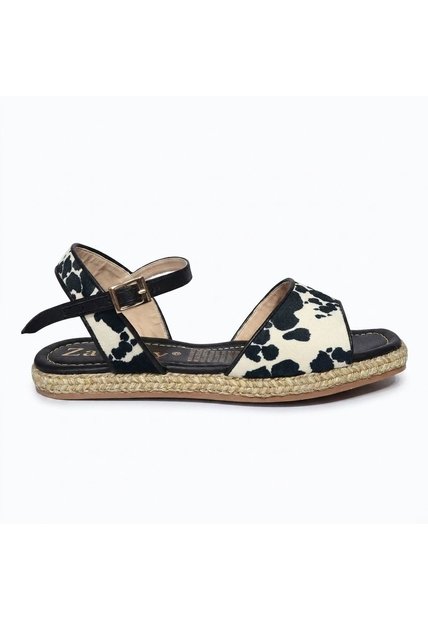 Sandalia Plana Para Mujer 1839-Z101 NEGRO ZAVATTY