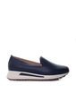 Mocasin Para Mujer H-GINA AZUL CUERO ZAVATTY de Zavatty