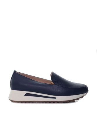 Mocasin Para Mujer H-GINA AZUL CUERO ZAVATTY Zavatty