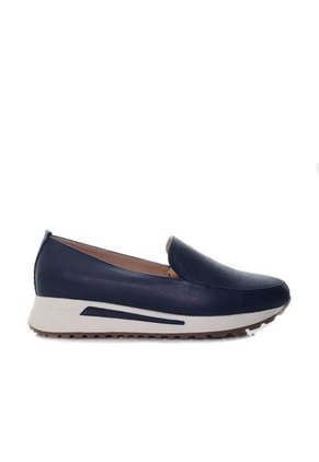 Mocasin Para Mujer H-GINA AZUL CUERO ZAVATTY
