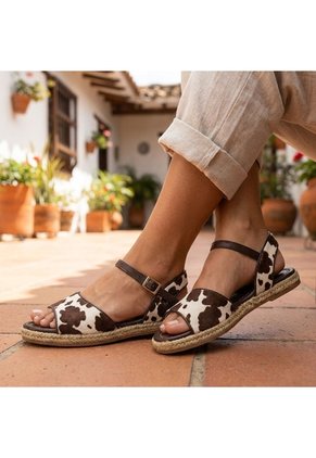 Sandalia Plana Para Mujer 1839-Z101 NEGRO ZAVATTY