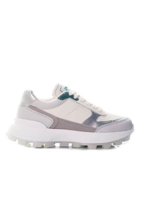 Tenis Para Mujer 183-Z273 GRIS BEIGE XPLATA ZAVATTY