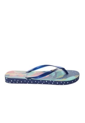 Sandalia Plana Para Mujer VT25483 AZUL VERDE ZAVATTY Zavatty