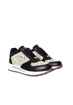 Tenis Para Mujer TA1065 TALCO X TELA AZUL ZAVATTY