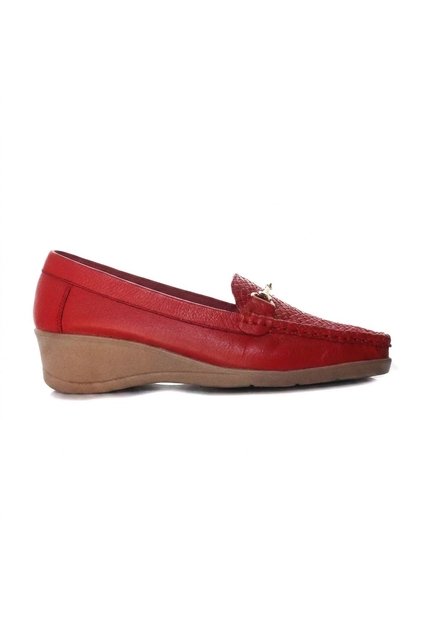 Mocasin Para Mujer SOFIA-Z426 ROJO CUERO ZAVATTY