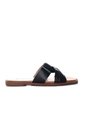 Sandalia Plana Para Mujer 23C13-Z19 NEGRO ZAVATTY de Zavatty