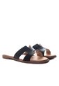 Sandalia Plana Para Mujer HERMES-Z19 NEGRO ZAVATTY de Zavatty