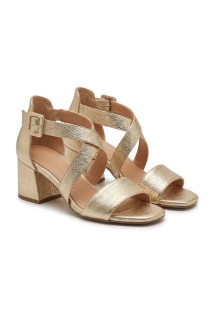 Sandalia Para Mujer 2355-Z148 CHAMPAÑA ZAVATTY