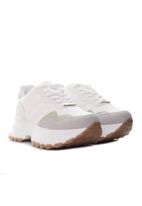 Tenis Para Mujer TA948 TALCO GRIS VERDE MENTA ZAVATTY