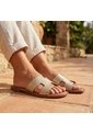 Sandalia Plana Para Mujer HERMES-Z19 ORO ZAVATTY de Zavatty