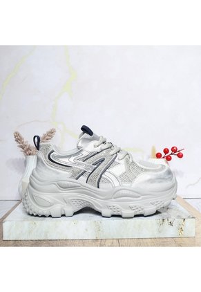 Tenis Para Mujer 2591-Z631 GRIS X AZUL ZAVATTY