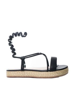 Sandalia Plana Para Mujer M95-Z471 NEGRO ZAVATTY