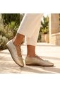Sandalia Cuero Para Mujer 009-Z720 CHAMPAÑA ZAVATTY de Zavatty