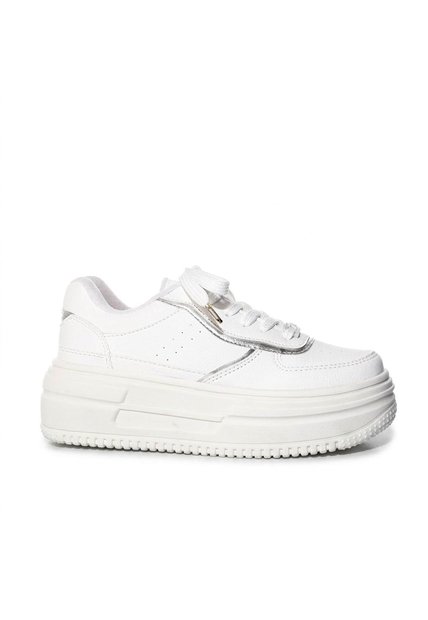Tenis Para Mujer 1171-Z518 BLANCO X PLATA ZAVATTY