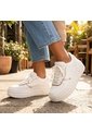 Tenis Para Mujer 1171-Z518 BLANCO X ORO ROSA ZAVATTY de Zavatty