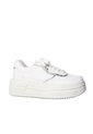 Tenis Para Mujer 1171-Z518 BLANCO X PLATA ZAVATTY de Zavatty