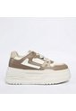 Tenis Para Mujer 250510-Z477 BEIGEXKAKI ZAVATTY de Zavatty