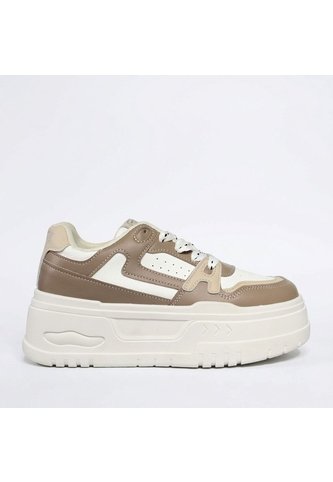 Tenis Para Mujer 250510-Z477 BEIGEXKAKI ZAVATTY Zavatty