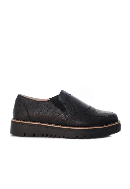 Mocasin Para Mujer H-SOFIA NEGRO CUERO ZAVATTY
