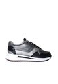 Tenis Para Mujer TAC1043 PLOMO X NEGRO ZAVATTY de Zavatty