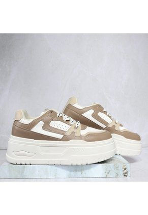 Tenis Para Mujer 250510-Z477 BEIGEXKAKI ZAVATTY
