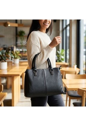 Bolso Para Mujer BOLZ6010C NEGRO CUERO ZAVATTY