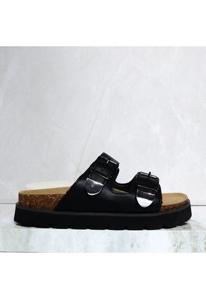 Sandalia Canoa Para Mujer 26108-Z718 NEGRO ZAVATTY