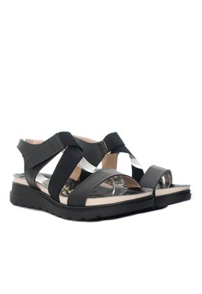 Sandalia Plana Para Mujer 315-Z83 NEGRO ZAVATTY