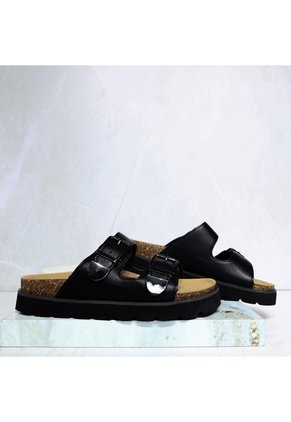 Sandalia Canoa Para Mujer 26108-Z718 NEGRO ZAVATTY
