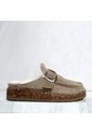 Zueco Para Mujer 26111-Z718 TAUPE CUERO ZAVATTY de Zavatty