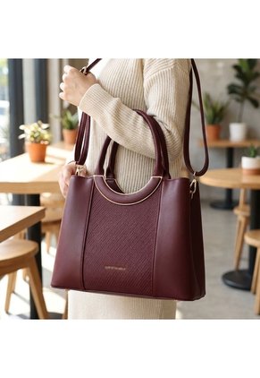 Bolso Para Mujer BOLZ8250-1 VINOTINTO ZAVATTY