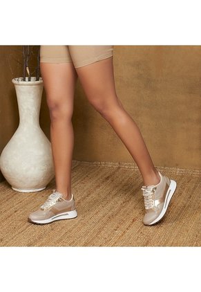 Tenis Para Mujer TAC1043 TALCO X DORADO ZAVATTY